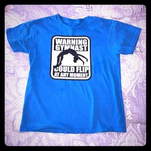 Gymnast tee! Sz 6 for girls!